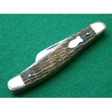 John Primble Belknap Hdw. & Mfg. Co. 916 Peachseed Bone Stockman - C. 1950's John Primble Belknap Hdw. & Mfg. Co. 916 Peachseed Bone Stockman - C. 1950's