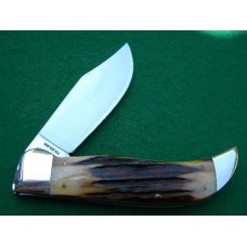 Case XX USA 5172 SSP 3 Dot (1977) Blue Sroll Stag Clasp Knife - Mint Case XX USA 5172 SSP 3 Dot (1977) Blue Sroll Stag Clasp Knife - Mint