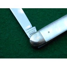 E Bruckmann Ohligs-Solingen, Germany Pearl 2 Blade w/Bail - C. 1891-1956 E Bruckmann Ohligs-Solingen, Germany Pearl 2 Blade w/Bail - C. 1891-1956