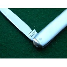 E Bruckmann Ohligs-Solingen, Germany Pearl 2 Blade w/Bail - C. 1891-1956 E Bruckmann Ohligs-Solingen, Germany Pearl 2 Blade w/Bail - C. 1891-1956