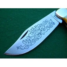 Case XX USA 5172 SSP 3 Dot (1977) Blue Sroll Stag Clasp Knife - Mint Case XX USA 5172 SSP 3 Dot (1977) Blue Sroll Stag Clasp Knife - Mint