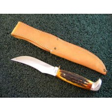 Case XX USA 1965-69 Stag 523-5 Sheath Knife - Mint