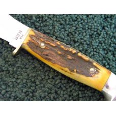 Case XX USA 1965-69 Stag 523-5 Sheath Knife - Mint