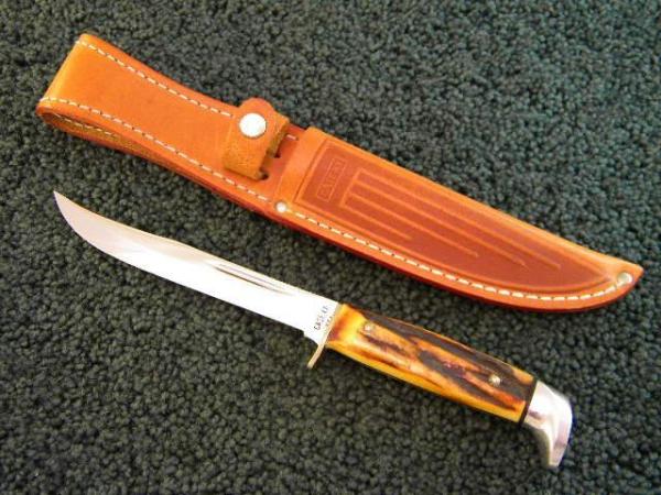 Case XX USA 1965-69 Stag 516-5 Sheath Knife - Mint