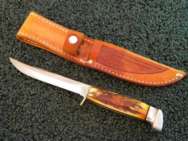 Case (XX Era 1940-64) Stag 5 Finn Sheath Knife - Mint Case (XX Era 1940-64) Stag 5 Finn Sheath Knife - Mint