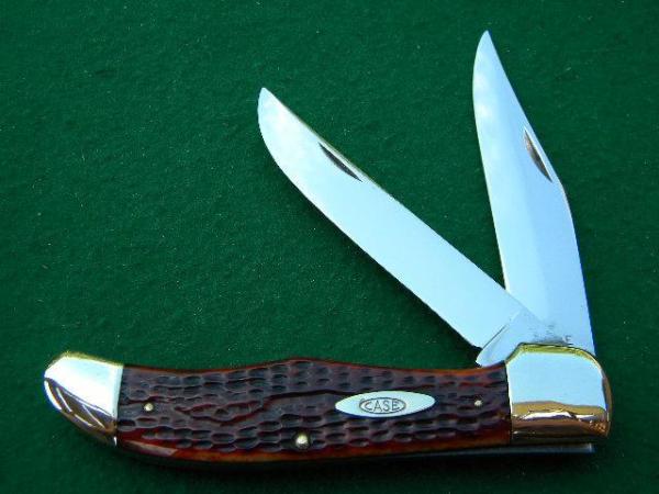 Case XX 1940-64 6265 SAB Genuine Wormgrooved Red Bone Folding Hunter Case XX 1940-64 6265 SAB Genuine Wormgrooved Red Bone Folding Hunter