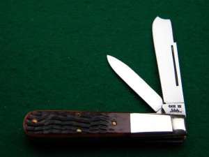 Case XX USA 9 Dot (1971) Bone 62005R One Arm Razor - Mint