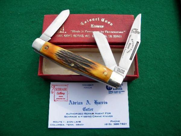 Colonel Coon Tenn. USA Stag Stockman Colonel Coon Tenn. USA Stag Stockman