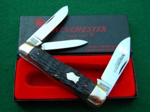Winchester Trade Mark 1988 USA 3904 3 Backspring Whittler - NIB