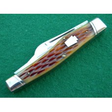 Schatt & Morgan Titusville PA. 1991 Bone Railsplitter Stockman - NIB Schatt & Morgan Titusville PA. 1991 Bone Railsplitter Stockman - NIB