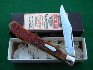 Schatt & Morgan Titusville PA. 1991 Bone Farmers Knife - NIB