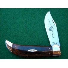 Case XX P172 3 Dot (1977) Wood Buffalo Clasp Knife with Original Wood Display - Mint Case XX P172 3 Dot (1977) Wood Buffalo Clasp Knife with Original Wood Display - Mint