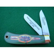 Remington 1992 R1123-A Bullet Trapper Tenth Anniversary Knife in Presentation Tin - Mint Remington 1992 R1123-A Bullet Trapper Tenth Anniversary Knife in Presentation Tin - Mint