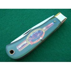 Remington 1992 R1123-A Bullet Trapper Tenth Anniversary Knife in Presentation Tin - Mint Remington 1992 R1123-A Bullet Trapper Tenth Anniversary Knife in Presentation Tin - Mint