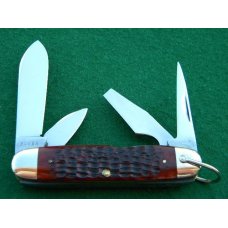 Case XX USA 1965-69 Bone 6445R Utility / Scout Knife - Mint Case XX USA 1965-69 Bone 6445R Utility / Scout Knife - Mint