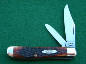 Case XX USA 1965-69 Bone 6207 Mini Trapper Knife - Mint