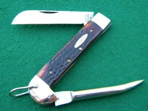 Case XX Stainless USA 10 Dot (1970) Bone 6246R Riggers Knife - Mint