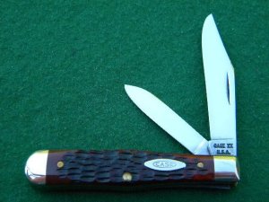 Case XX USA 10 Dot (1970) Bone 6225 1/2 Coke Bottle Knife - Mint