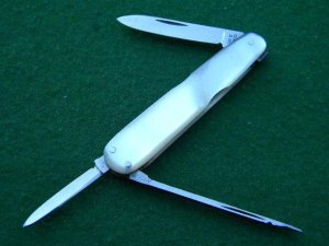 Case XX Stainless 83102 SS Pearl Lobster Knife C. 1940-1964 - Mint