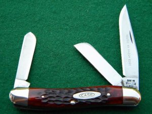 Case XX Stainless USA 9 Dot (1971) Bone 6318 SSP Stockman Knife - Mint
