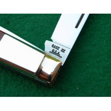 Case XX USA 9 Dot (1971) Bone 6205 R One Arm Razor Knife - Mint