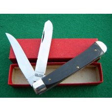 Col. Coon Tenn., USA 1984 Bone or Horn Trapper *Fileworked* Col. Coon Tenn., USA 1984 Bone or Horn Trapper *Fileworked*