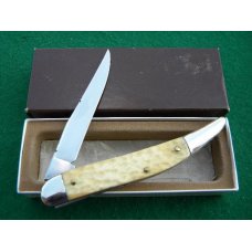 Col. Coon Tenn., USA 1990 Bone Toothpick *Fileworked* Col. Coon Tenn., USA 1990 Bone Toothpick *Fileworked*