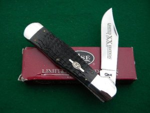 Case XX USA 5 Dot (1995) Bone 61050 SS Big Coke Bottle Knife - NIB