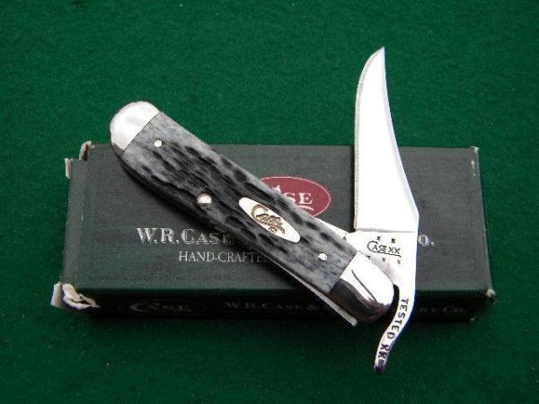Case XX 5 X's (2005) USA Bone 61953 L SS Russlock Knife - NIB