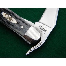 Case XX 5 X's (2005) USA Bone 61953 L SS Russlock Knife - NIB