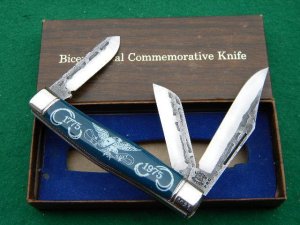 Parker Bicentennial Commemorative Stockman Knife 1775-1975 