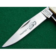 Parker Cut. Co. Japan Bone 1981-4 Trapper Knife - Mint Parker Cut. Co. Japan Bone 1981-4 Trapper Knife - Mint