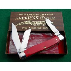 American Eagle Parker Schrade Walden Cut. E3 USA1755 Nathan Hale 1776 Stockman Knife - NIB American Eagle Parker Schrade Walden Cut. E3 USA1755 Nathan Hale 1776 Stockman Knife - NIB