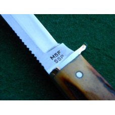 Case XX USA 2 Dot (1978) Stag M5F Red Etch Sheath Knife - Mint Case XX USA 2 Dot (1978) Stag M5F Red Etch Sheath Knife - Mint