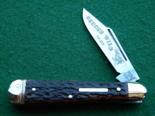 Fight'n Rooster Frank Buster Cutlery Co. Solingen Germany Bone Fight'n Rooster Frank Buster Cutlery Co. Solingen Germany Bone