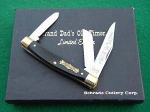 Schrade G.D.O.T USA Ltd. Grand Dads Old Timer II Stockman - NIB