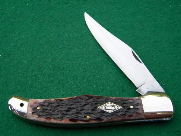 Schmidt & Ziegler German Bull Solingen Germany 5763 Bone Folding Hunter Schmidt & Ziegler German Bull Solingen Germany 5763 Bone Folding Hunter