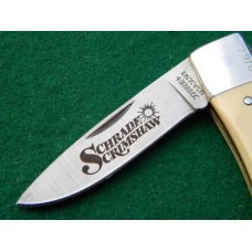 Schrade + USA SC513 Lockback Bird Catching Fish Scrimshaw - NIB Schrade + USA SC513 Lockback Bird Catching Fish Scrimshaw - NIB