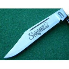 Schrade USA SC505 Stockman Raccoons Scrimshaw - NIB Schrade USA SC505 Stockman Raccoons Scrimshaw - NIB