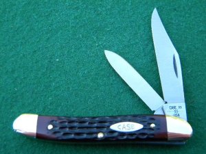 Case XX SS USA 9 Dot (1981) Delrin 62087 2 Blade Stockman - Mint