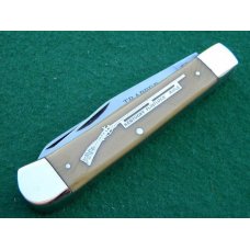 Buck Creek Hand Made Solingen Germany Stewart A. Taylor Co. Waterfall Celluloid Trapper Buck Creek Hand Made Solingen Germany Stewart A. Taylor Co. Waterfall Celluloid Trapper