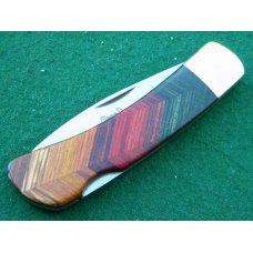 Western USA Santa Fe Stoneworks Lockback Knife - Mint Western USA Santa Fe Stoneworks Lockback Knife - Mint