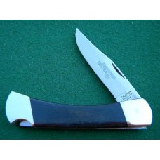 Crosman Blades 956A Stainless USA Wood Lockback Knife & Leather Pouch - NIB Crosman Blades 956A Stainless USA Wood Lockback Knife & Leather Pouch - NIB