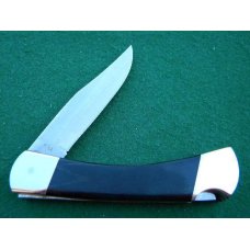 Crosman Blades 956A Stainless USA Wood Lockback Knife & Leather Pouch - NIB Crosman Blades 956A Stainless USA Wood Lockback Knife & Leather Pouch - NIB