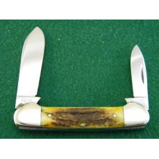 Case XX USA 10 Dot (1970) Stag 52131 Canoe Knife - Mint Case XX USA 10 Dot (1970) Stag 52131 Canoe Knife - Mint
