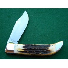 Case XX USA 4 Dot (1976) Stag 5172 SSP Razor Edge Clasp Knife - Mint Case XX USA 4 Dot (1976) Stag 5172 SSP Razor Edge Clasp Knife - Mint