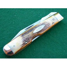 Case XX Stainless USA 4 Dot (1976) Stag 5111 1/2L SSP Razor Edge Cheetah Knife - Mint Case XX Stainless USA 4 Dot (1976) Stag 5111 1/2L SSP Razor Edge Cheetah Knife - Mint