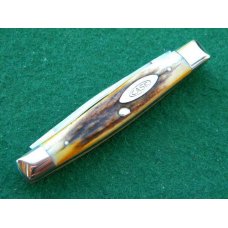 Case XX Stainless USA 4 Dot (1976) Stag 5233 SSP Razor Edge 2 Blade Pen Knife - Mint Case XX Stainless USA 4 Dot (1976) Stag 5233 SSP Razor Edge 2 Blade Pen Knife - Mint