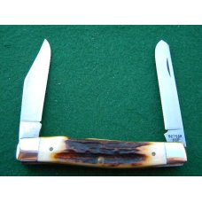 Case XX Stainless USA 1 Dot (1979) Stag 5275 SP SSP Bradford Centennial Moose Knife - Mint Case XX Stainless USA 1 Dot (1979) Stag 5275 SP SSP Bradford Centennial Moose Knife - Mint