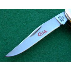 Case XX Stainless USA 2 Dot (1978) Stag Red Etch Muskrat Knife - Mint Case XX Stainless USA 2 Dot (1978) Stag Red Etch Muskrat Knife - Mint